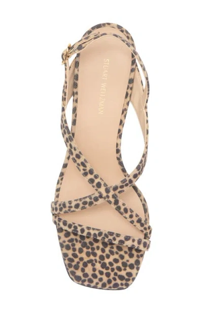 Stuart Weitzman Oasis 50 Block Heel Sandal In Classic
