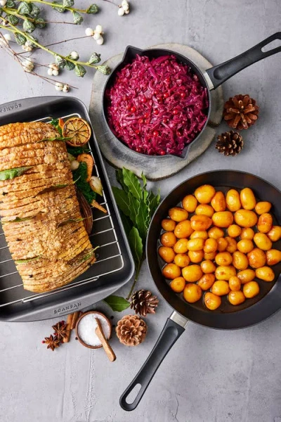 Scanpan Classic 3.25-qt. Nonstick Saute Pan With Lid In Black