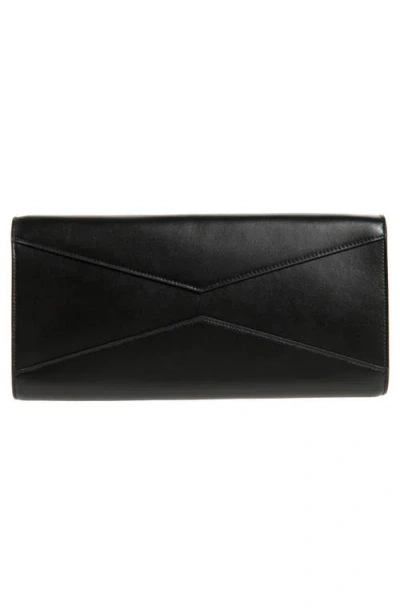 Alaïa Le Click Medium Curve Shoulder Bag In Glossy Leather In Noir