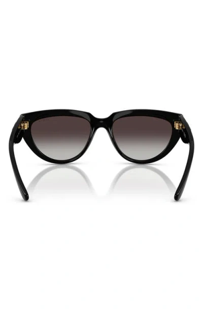 Vogue 54mm Irregular Sunglasses In Black