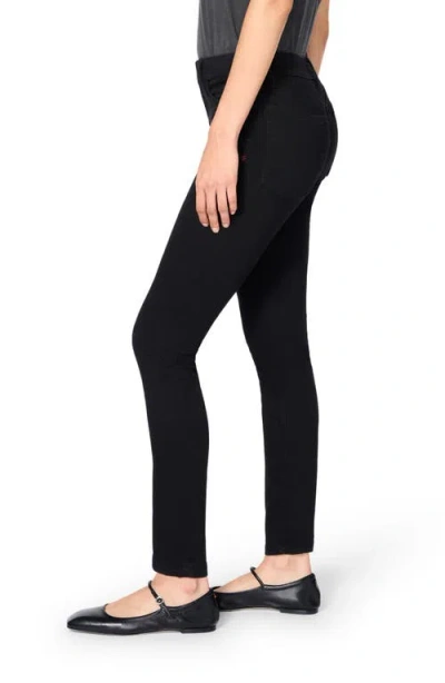 Warp & Weft Jfk Mid Rise Skinny Jean In Black