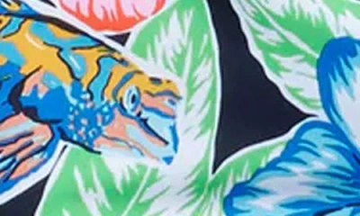 Sundek 7 Floral Boardshorts In Black