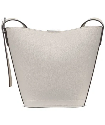 Halston Jagger Large Bucket Bag In Cream