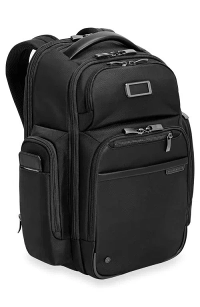 Briggs & Riley @work Medium Cargo Backpack In Black