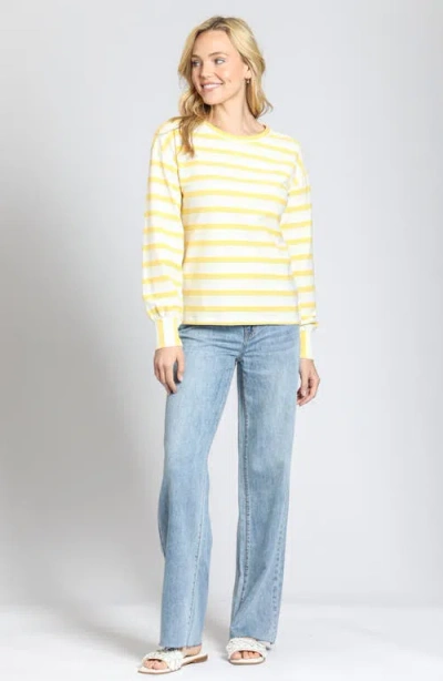 Apny Feather Weight Wide Leg Jean In Light Indigo In Light Indigo