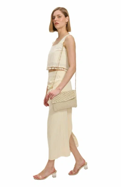 Moda Luxe Celeste Crossbody In Ivory