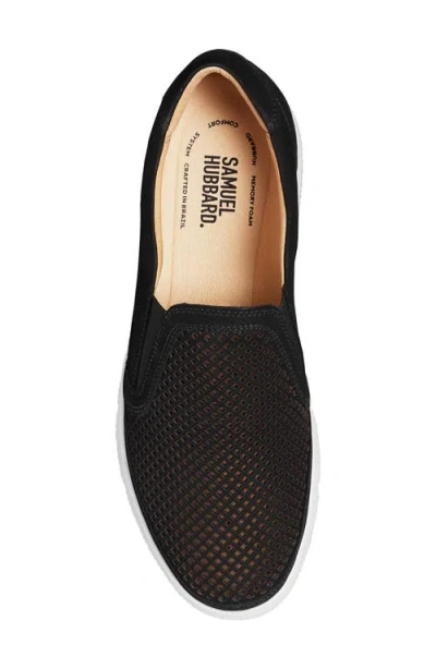 Samuel Hubbard Laguna Sneaker In Black Nubuck