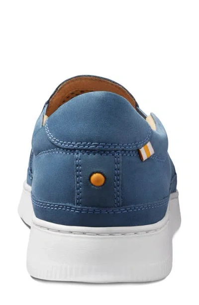 Samuel Hubbard Laguna Sneaker In Steel Blue Nubuck