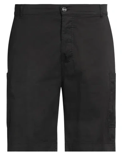 Ice Play Man Shorts & Bermuda Shorts Black Size 34 Cotton, Elastane In Black