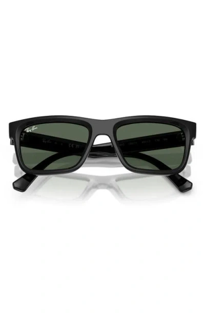 Ray Ban Ray-ban Kids' 49mm Rectangular Sunglasses In Black
