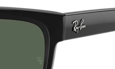 Ray Ban Ray-ban Kids' 49mm Rectangular Sunglasses In Black