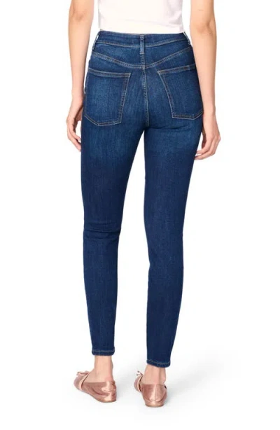 Warp & Weft Warp+weft High Waist Skinny Jeans In Twilight
