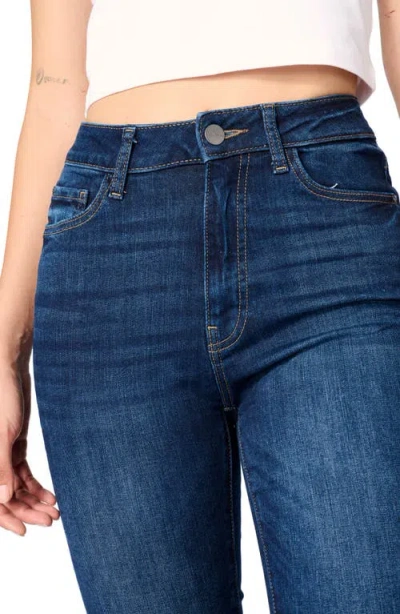 Warp & Weft Warp+weft High Waist Skinny Jeans In Twilight