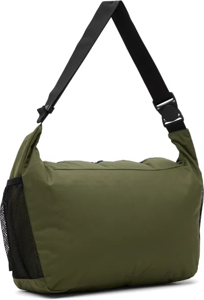 Snow Peak Green Everyday Use Middle Shoulder Bag In Olive