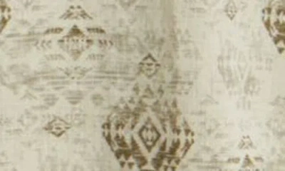 Pendleton Dawson Linen Blend Button-up Shirt In White