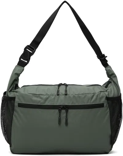 Snow Peak Gray Everyday Use Middle Shoulder Bag In Grey