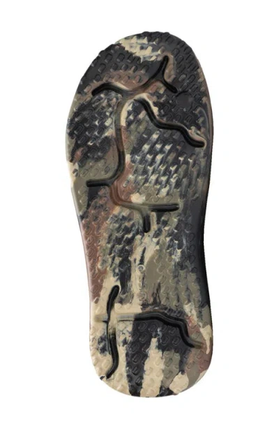 Lusso Cloud Scenario Perforated Clog In Woodland Camo