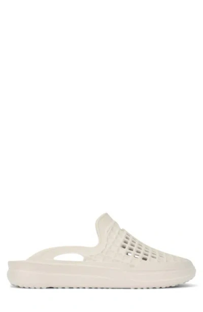 Lusso Cloud Scenario Perforated Clog In Bone White