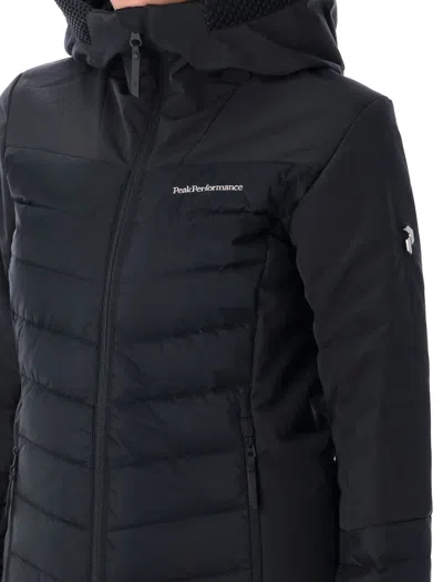 Peak Performance Black Ski Jacket In Black