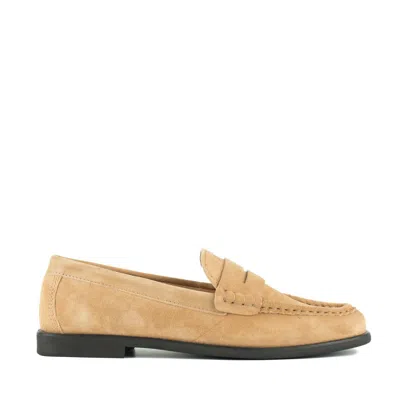 Copenhagen Cph419 Suede Caramel In Beige