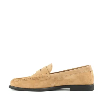 Copenhagen Cph419 Suede Caramel In Beige