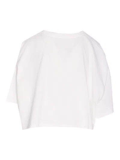 Chloé Oversize Cotton T-shirt In White