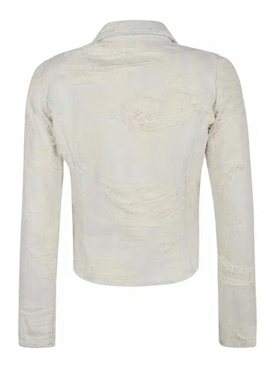 Diesel Shirt De-madeline-fsg White In White