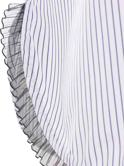 Niccolò Pasqualetti Douglas Striped Shirt In Blue