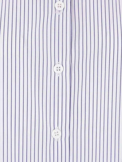 Niccolò Pasqualetti Douglas Striped Shirt In Blue