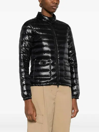 Herno Black Down Jacket In Black