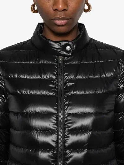 Herno Black Down Jacket In Black