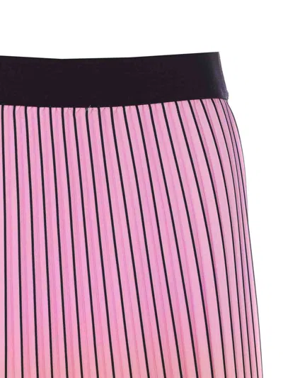 Essentiel Antwerp Multicolor Haries Pleated Skirt In Multicolour