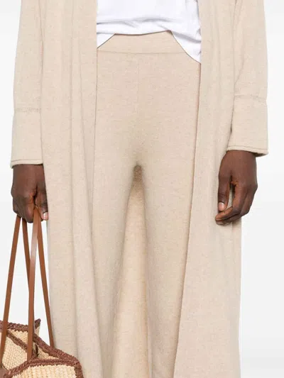 Max Mara Larixknit Pants In Beige