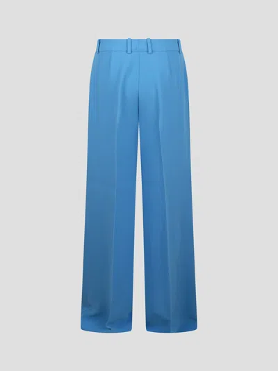 Ermanno Scervino Trousers Turquoise In Blue
