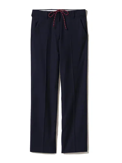 Miu Miu Batavia Pants In Blue
