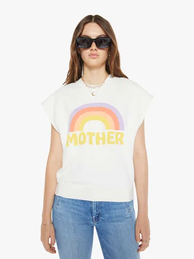 Mother The Drop Square Short Sleeve Over Shirt In Multi