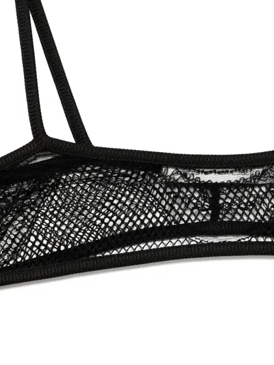 Christopher Esber Lace Bralette In Black