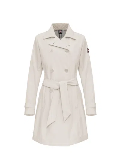 Colmar New Futurity Double Breasted Trench Coat In Beige Chiari E Naturali