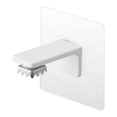Yamazaki Home Traceless Adhesive Magnetic Soap Holder, Abs Plastic, Supports 0.55 Pounds, Adhesive, No Assembly In White