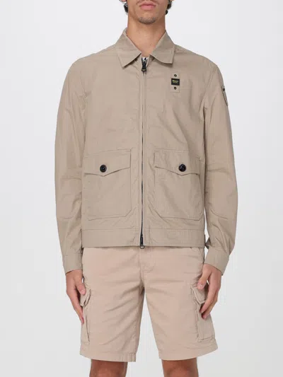 大衣 BLAUER 男士 颜色 米色