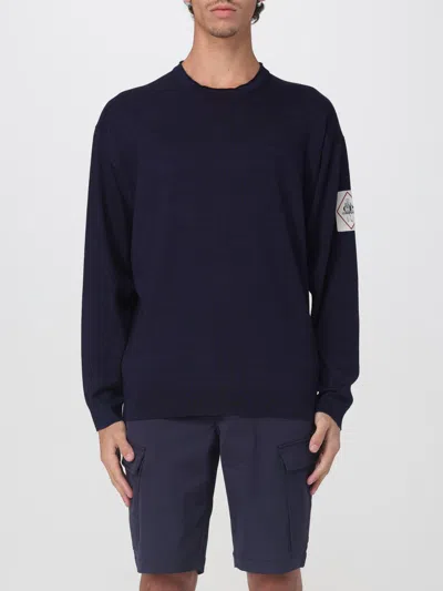 C.p. Company Sweater C. P. Company Men Color Blue In Blue