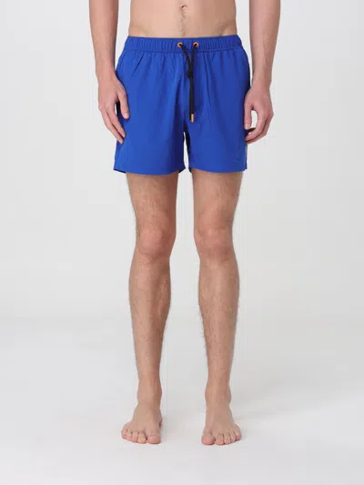 Save The Duck Swimsuit  Men Color Blue In Blue