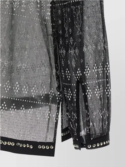 Isabel Marant Nickie Blouse In Gray