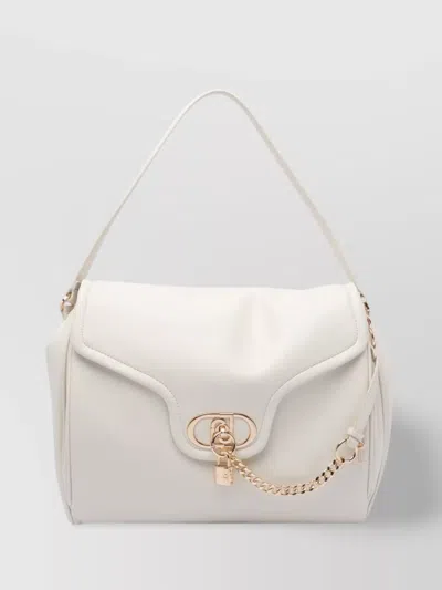 Liu •jo Shoulder Bag With Chain Detail And Metal Hardware