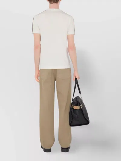 Burberry Checked Cotton-jersey T-shirt