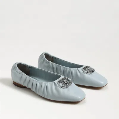 Sam Edelman Marlowe Ballet Flat Cape Blue Leather In Blue