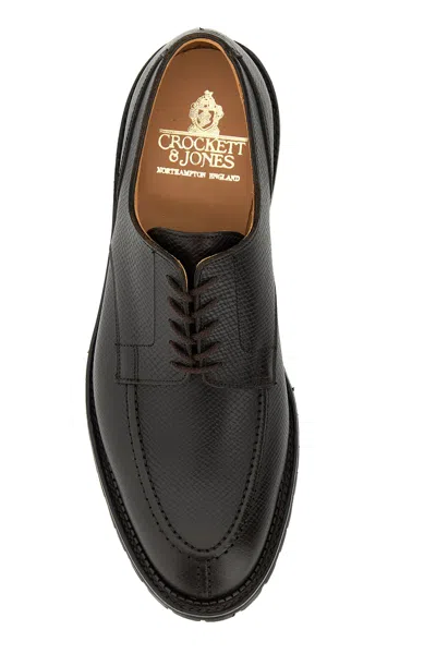 Crockett&jones Scarpe Stringate Denver In Pelle Testa Di Moro  Uomo
