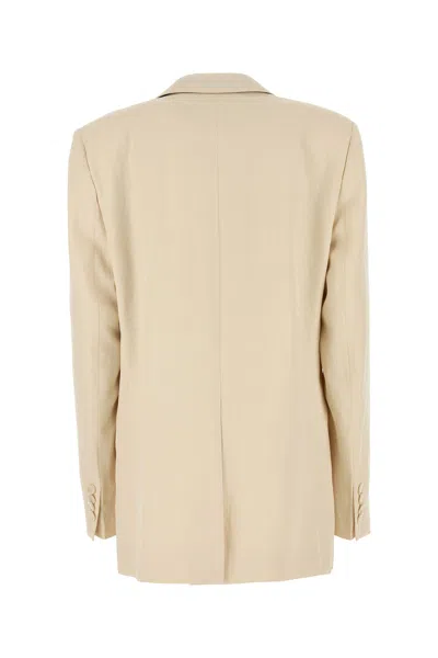 Stella Mccartney Viscose Blend Blazer With Buttoned Cuffs