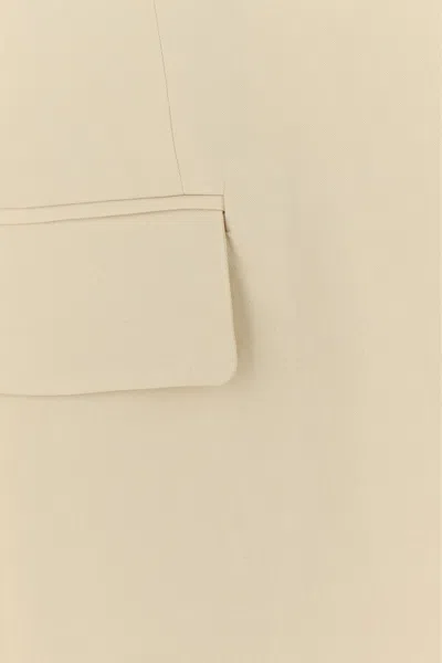 Stella Mccartney Viscose Blend Blazer With Buttoned Cuffs