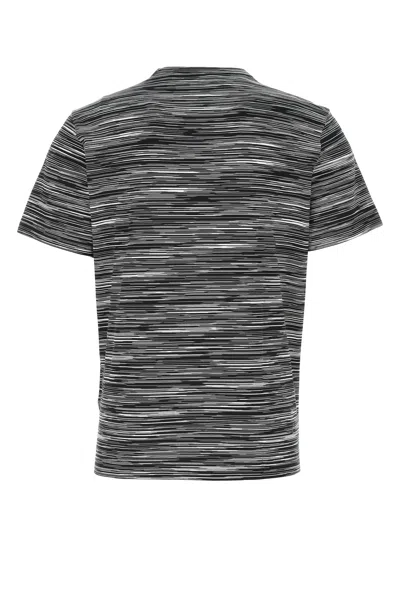 Missoni Man T-shirt Midnight Blue Size Xxl Cotton